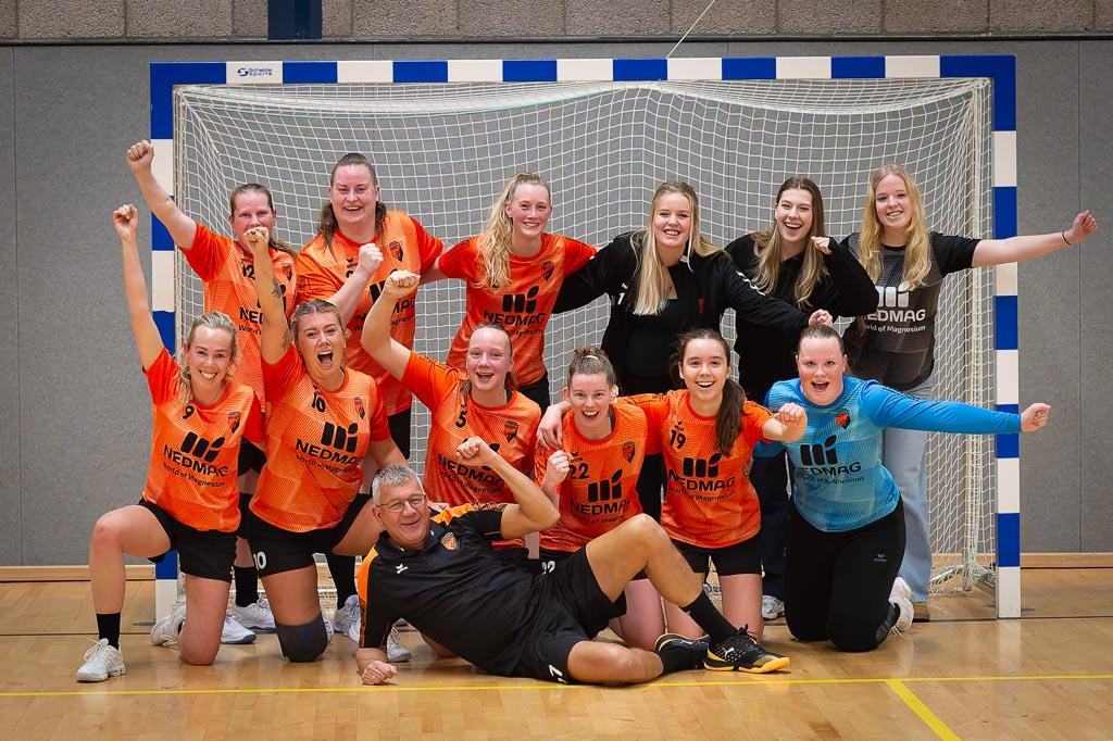 Derde overwinning op rij voor dames Aeolus